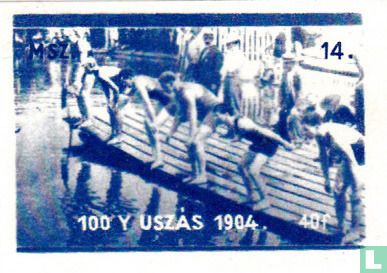 100 y úszas 1904