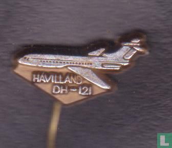 Havilland DH-121 [zilver op brons]