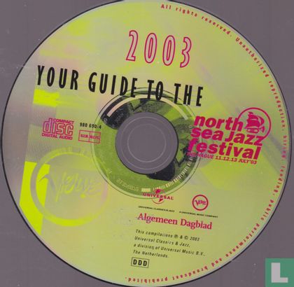 Your Guide to the North Sea Jazz Festival 2003 - Afbeelding 3