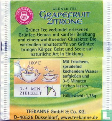 Grüner Tee Grapefruit Zitrone  - Image 2