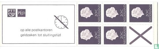Stamp booklet 6eF S - Image 1