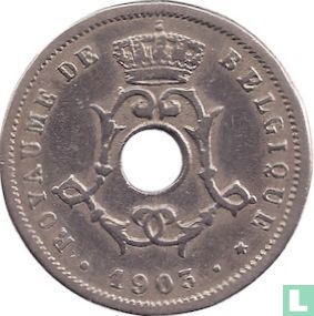 België 5 centimes 1903 (FRA) - Afbeelding 1