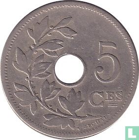Belgique 5 centimes 1903 (FRA) - Image 2