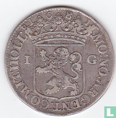 Holland 1 gulden 1681 - Afbeelding 1