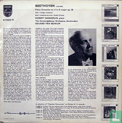 Beethoven - piano concerto nr. 4 in G major - Image 2