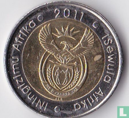 South Africa 5 rand 2011 - Image 1