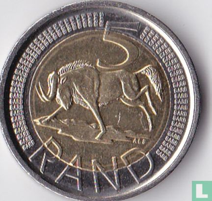 Südafrika 5 Rand 2011 - Bild 2