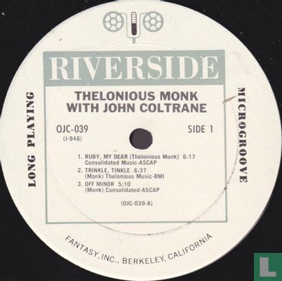Thelonious Monk with John Coltrane  - Image 3