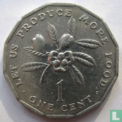 Jamaïque 1 cent 1981 (type 1) "FAO" - Image 2