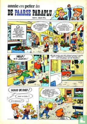 De paarse paraplu - Afbeelding 1