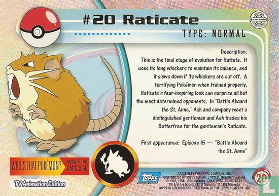 Raticate - Afbeelding 2