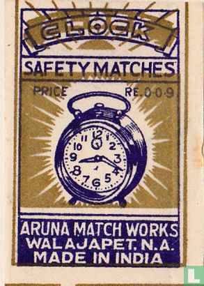 Clock Safety Matches