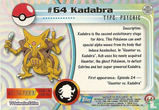 Kadabra - Afbeelding 2