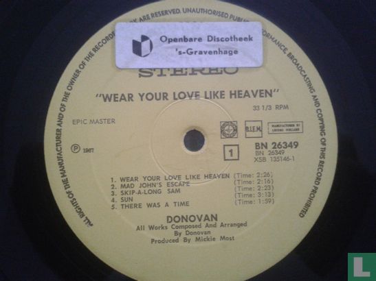 Wear Your Love Like Heaven - Image 3