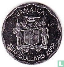 Jamaïque 10 dollars 2008 - Image 1