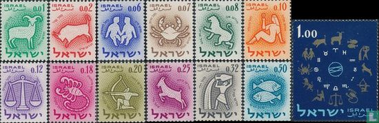 Sternzeichen-Briefmarken  
