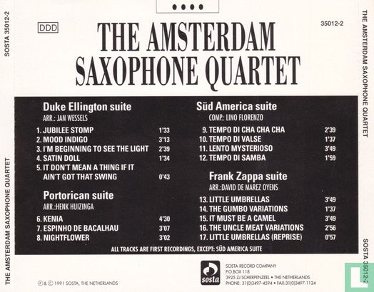 The Amsterdam Saxophone Quartet - Afbeelding 2