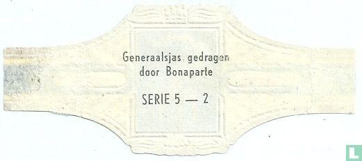Generaalsjas gedragen door Bonaparte - Bild 2