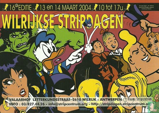 16e Wilrijkse stripdagen 2004 - Image 1