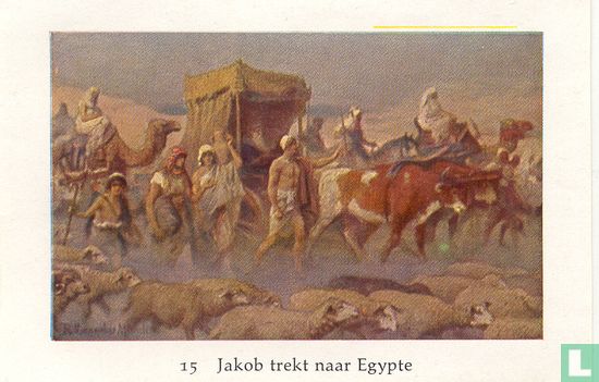 Jakob trekt naar Egypte