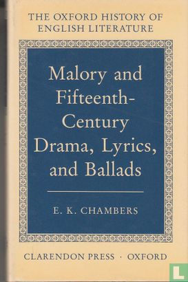 Malory and Fifteenth Century Drama, Lyrics, and Ballads - Image 1