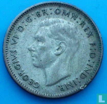 Australien 6 Pence 1948 - Bild 2