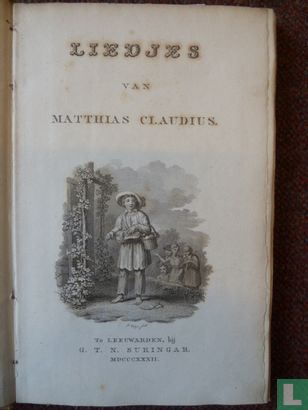 Liedjes van Matthias Claudius - Afbeelding 3