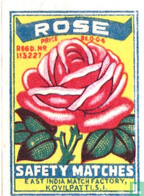 Rose Safety Matches