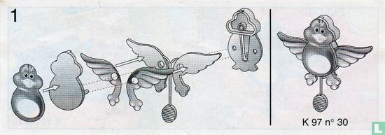 Dierenclips - Vogel - Image 2