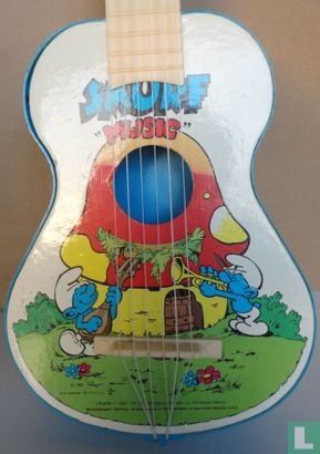 Smurf "Music" gitaar - Bild 2