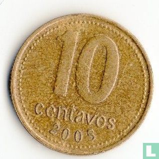 Argentinien 10 Centavo 2005 - Bild 1