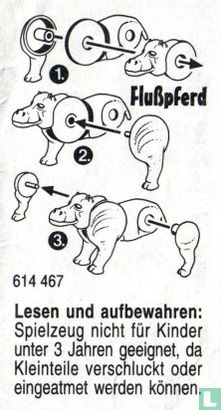 Nijlpaard 'Flusspferd' - Afbeelding 2