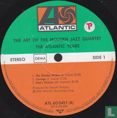 The Art of The Modern Jazz Quartet  - Bild 3