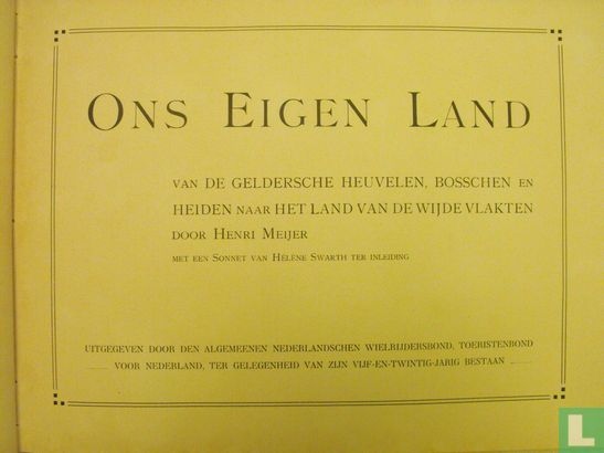 Ons eigen land 1883-1908 - Image 3