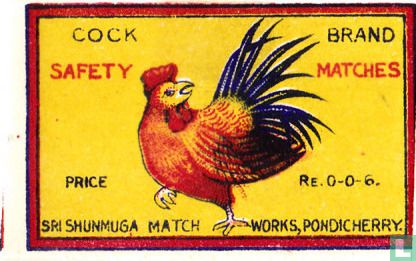 Cock Brand Safety Matches