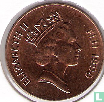 Fiji 2 cents 1990 - Image 1