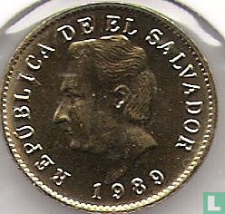 El Salvador 1 centavo 1989 - Afbeelding 1
