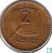 Fiji 2 cents 1987 - Image 2