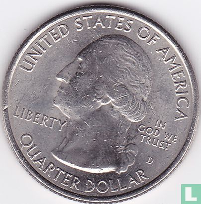 Verenigde Staten ¼ dollar 2011 (D) "Glacier" - Afbeelding 2