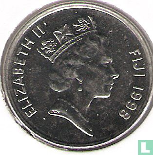 Fiji 5 cents 1998 - Image 1