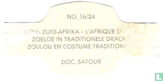 Zoeloe in traditionele dracht - Image 2
