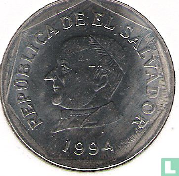 El Salvador 25 centavos 1994  - Afbeelding 1