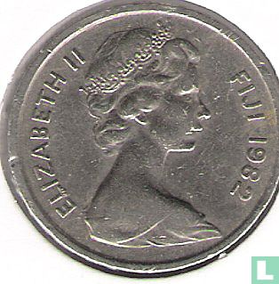 Fiji 5 cents 1982 - Image 1