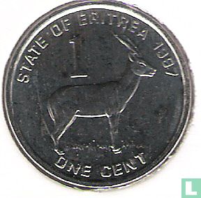 Eritrea 1 cent 1997  - Afbeelding 1