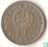 Angola 10 centavos 1928 - Image 2