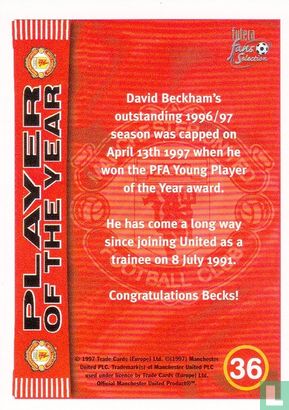 Player of the Year David Beckham - Afbeelding 2