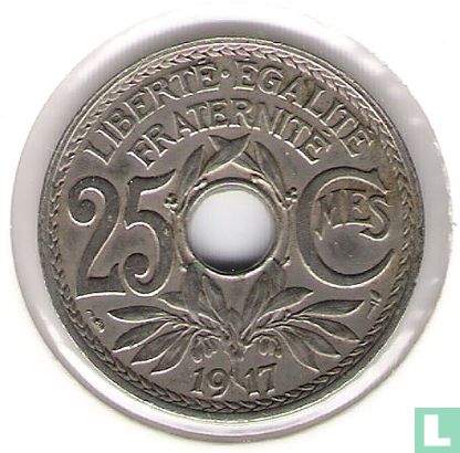 Frankrijk 25 centimes 1917 (type 2) - Afbeelding 1