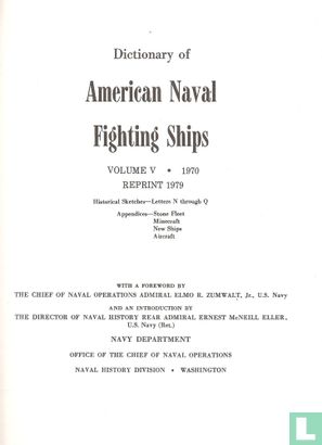 American Naval Fighting Ships N-Q - Image 2