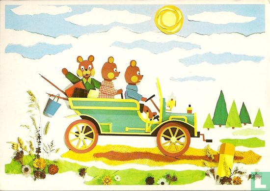 voor het kind-beren in auto
