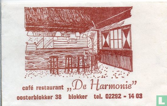 Café Restaurant "De Harmonie" - Afbeelding 1